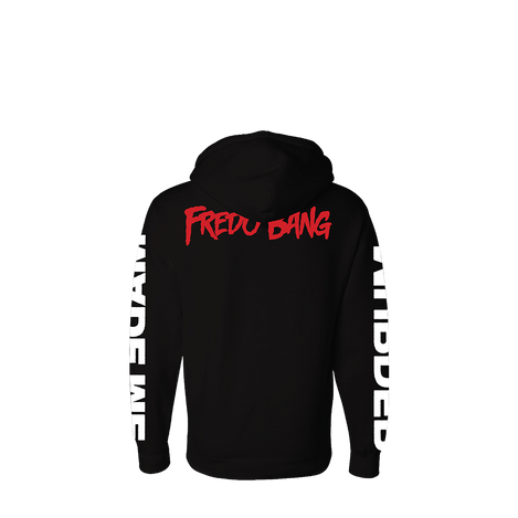 Black Masked Up 3M Hoodie Back